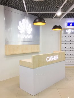 ออกแบบร้านมือถือ ร้าน nexus mobile huawei  @บิ๊กซีบางพลี  จ.สมุทรปราการ
